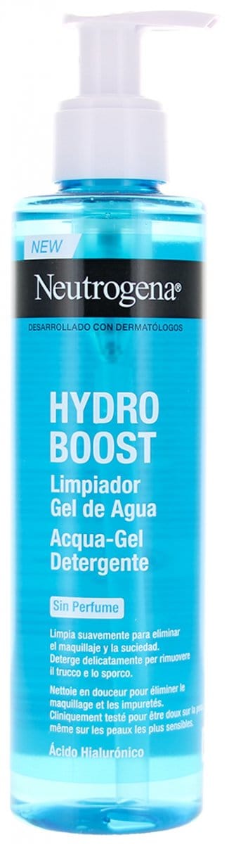 Neutrogena Hydro Boost Hydraterende Aqua-Gel Reiniger Parfumvrij 200 ml