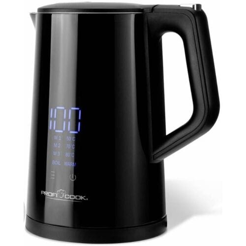 Profi Cook PC-WKS 1243 Waterkoker Aantal/Volume: 1.7 l Zwart