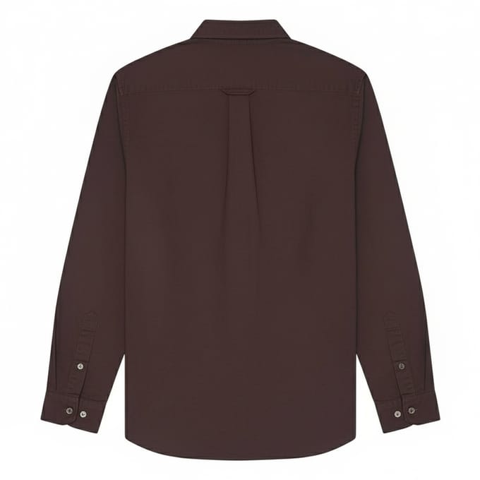 Lyle & Scott Heren Tonaal Eagle Oxford Overhemd (Groen)