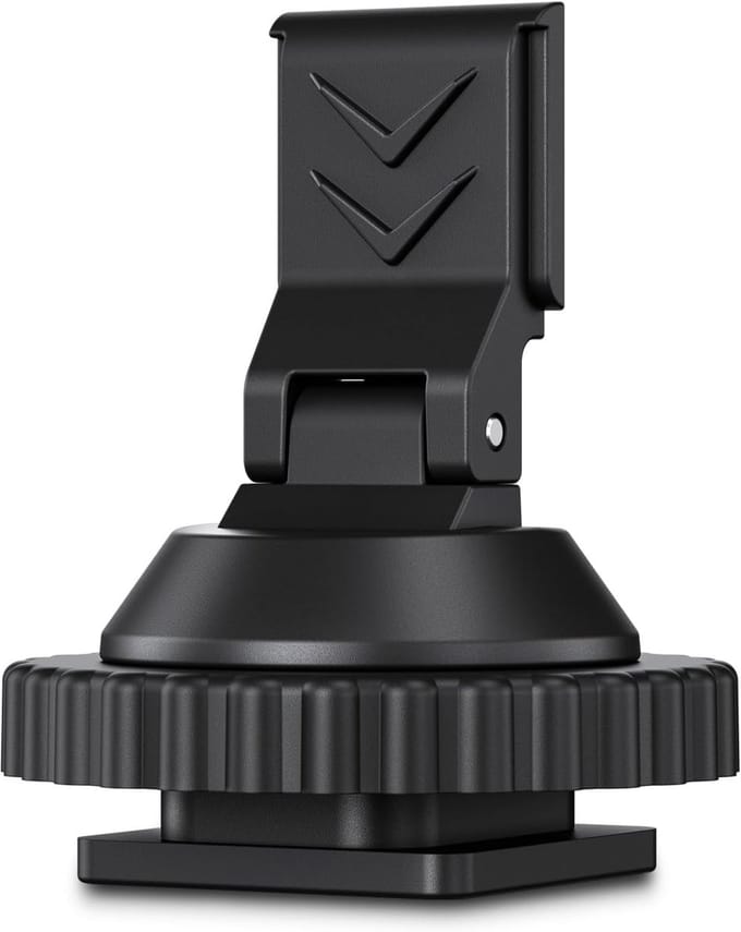 Microfoon Adapter - Camera Accessoire - Audio Opnames - Vergrendelingsknop - Met 1/4 Schroefdraad - Zwart