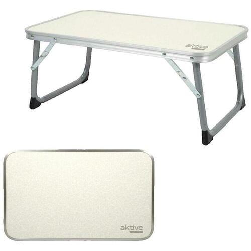 Buitenstoelen Aktive Table d'appoint d'extérieur pliable beige