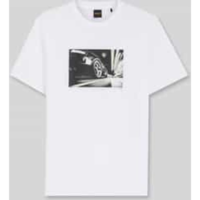 regular fit T-shirt van puur katoen