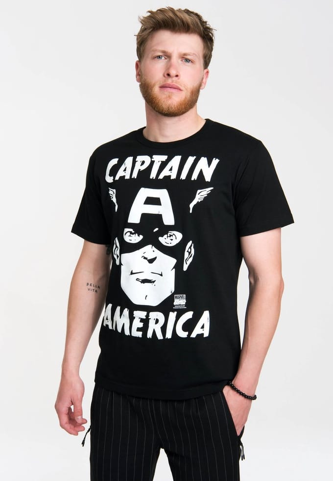 Logoshirt T-Shirt Captain America - Marvel