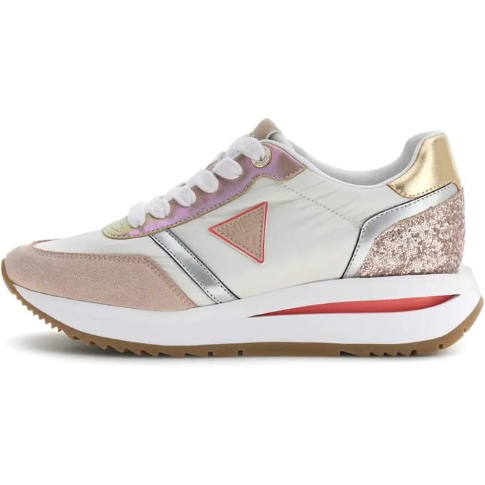Guess Eagar Sneakers Laag - Wit - Maat 39