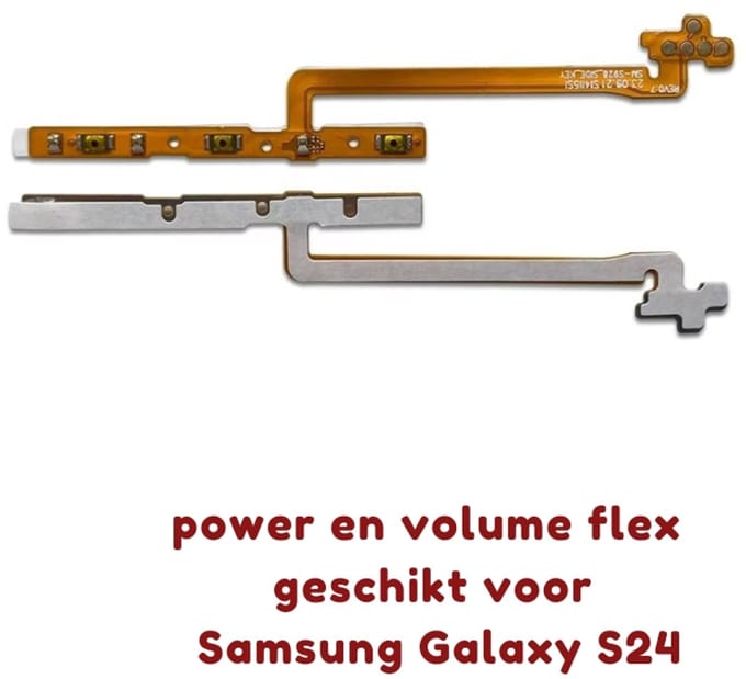 Power en volume flexkabel voor Samsung Galaxy S24