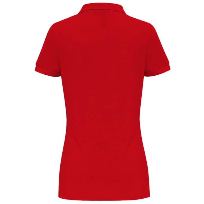 Asquith & Fox Dames/dames Poloshirt met korte mouwen en effen mouwen (Rood)