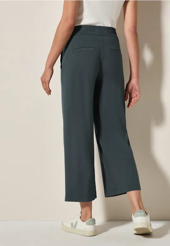 7/8 Wide Legs jersey broek
