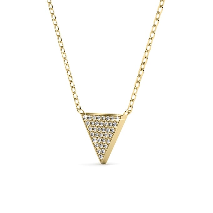 Veron hangers - Goud en kristal