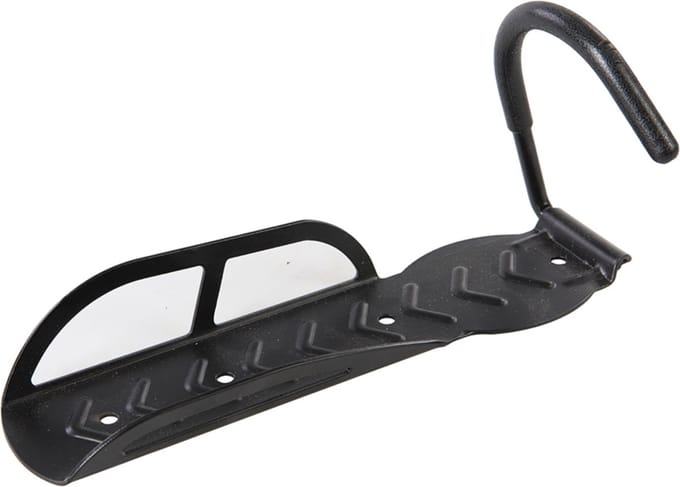 Silverline Muurhaak voor fiets - heavy duty - ruimtebesparend - soft-vinyl - 20 kg