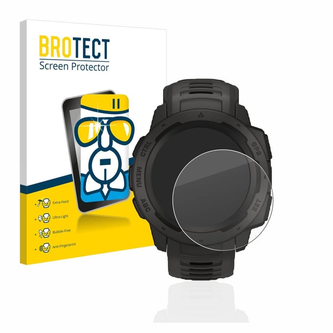 Screenprotector voor Garmin Instinct / Instinct Tactical Edition Beschermglas transparant