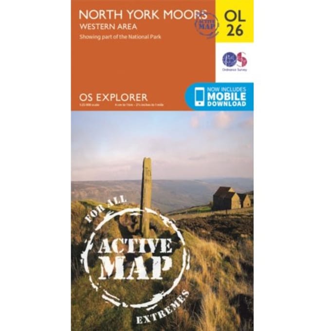 North York Moors - Western Area - Ordnance Survey