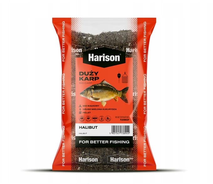 Grondvoer Halibut 1 kg – Karper & Witvis – Feeder & Method Feeder – Harison