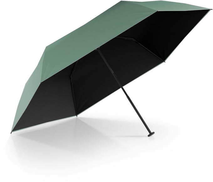 doppler paraplu Zero Ultra Sun Mini Uni Solid Malachite Green / Black Lichtgroen