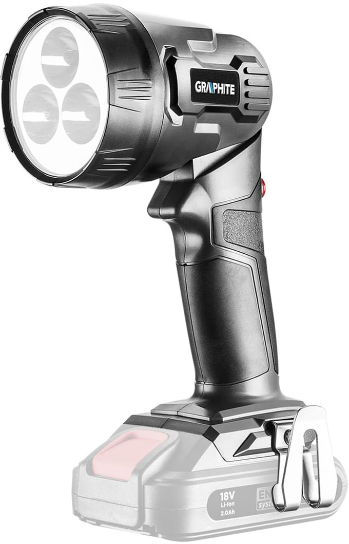 Graphite Energy+ - Accu Zaklamp - LED - 260 lm - 18V