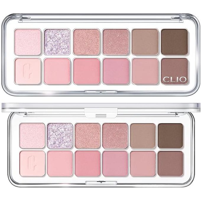 [CLIO] Pro Eye Palette Lucht (04 Roze koppeling) white