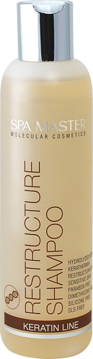 Spa Master Keratine Shampoo Beschadigd Haar – Herstelt Haarstructuur & Versterkt Verzwakt Haar – 200ml