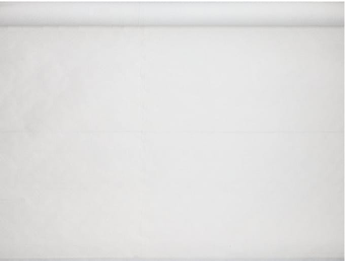 25x Tafelkleed papier met damastprint 10 m x 12 m wit