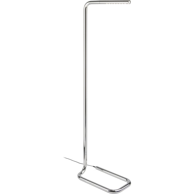 Thonet - Vloerlamp Lum 125 - verchroomd - zilver