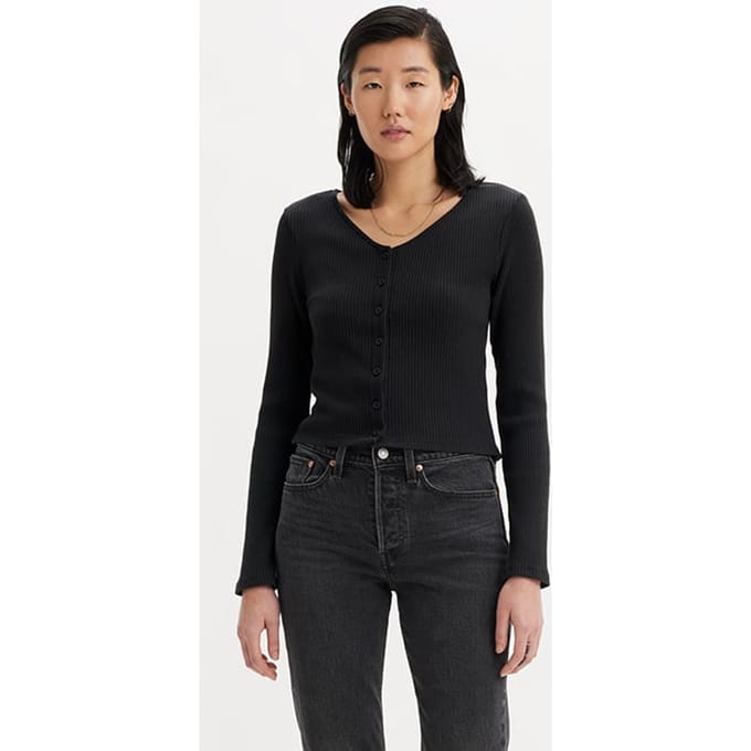 Levi's Monica Cardigan Black Größe: XS | Cardigans Outlet | Damen | Schwarz