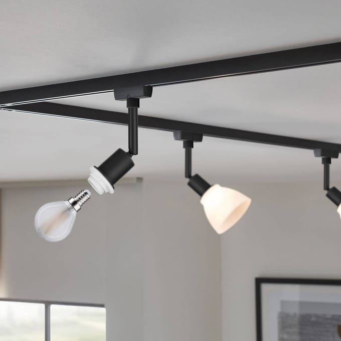 Paulmann 230V-railsysteem lamp URail E14 Zwart (mat)