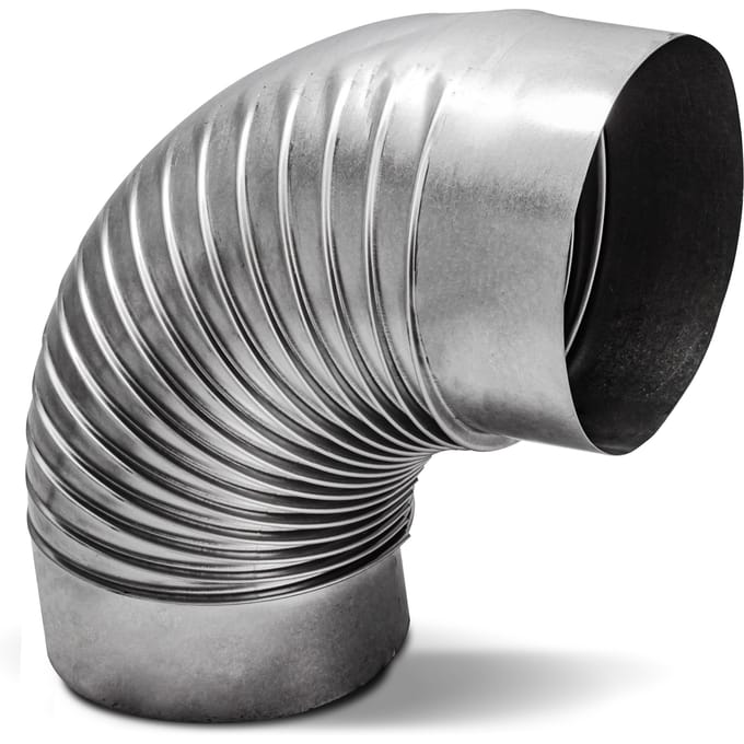 Uitlaatpijpbocht 90° 200 mm