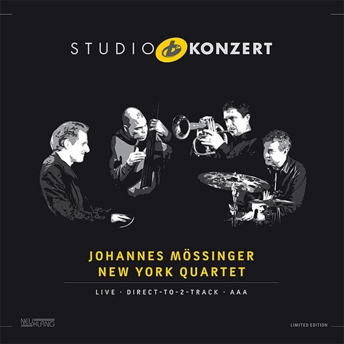 Johannes Mössinger New York Quartet - Studio Konzert (LP) (Limited Edition)