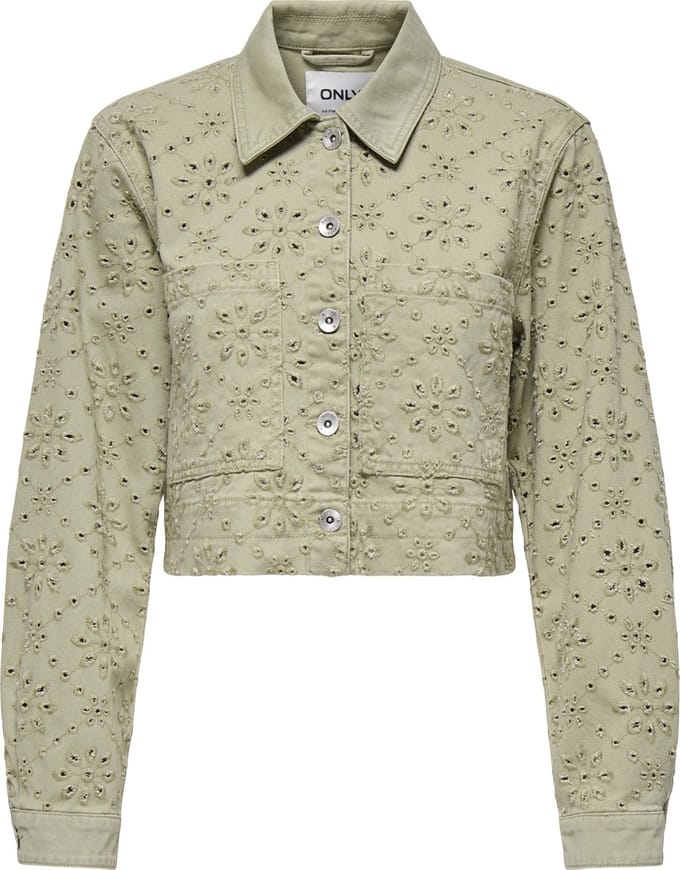 ONLY - ONLELSA SHORT CROCHET JACKET OTW - Dames - Gewatteerde jassen