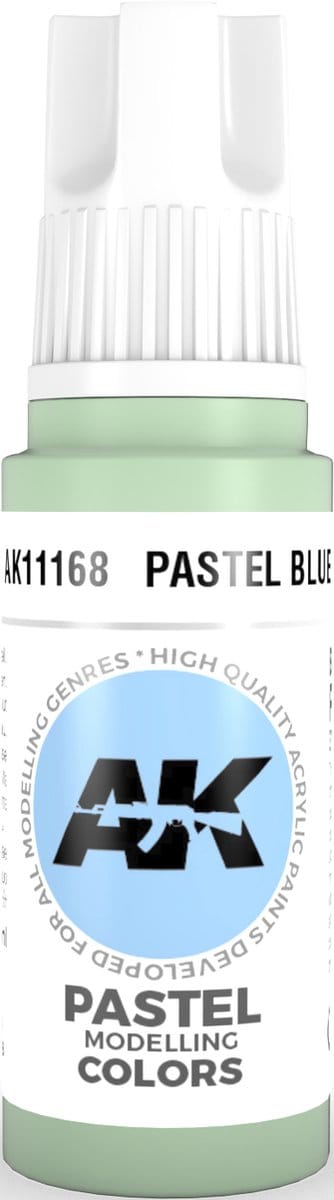 Pastel Blue Acrylic Modelling Color - 17ml - AK-11168