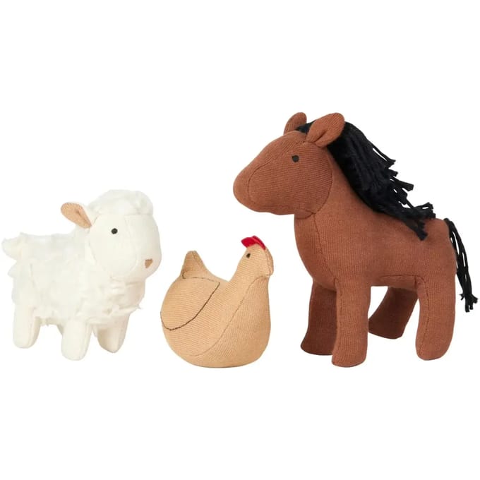 Pluche Fabelab Farm Animals