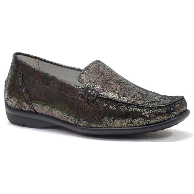 Waldlaufer - 431000-Harriet - Instappers - Kleur: Grijs - Maat: 42