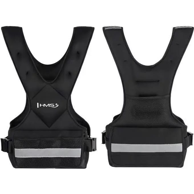 HMS KOR Serie - Gewichtsvest - 20kg - Verstelbare Gewichten - Neopreen