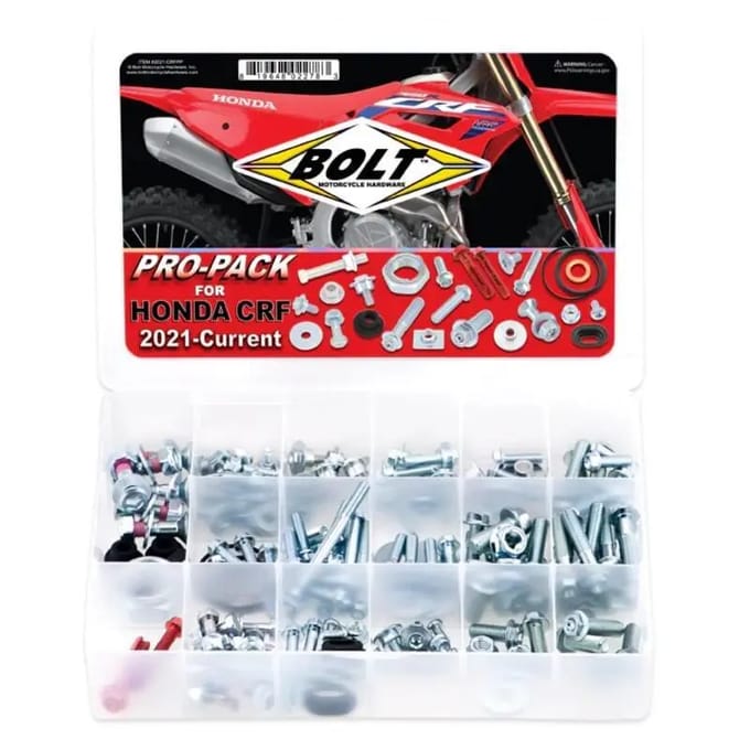 Kit voor motorplastic schroeven Bolt Pro Pack Honda