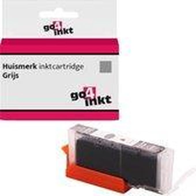 Go4inkt compatible met Canon CLI-526 gr inkt cartridge grijs