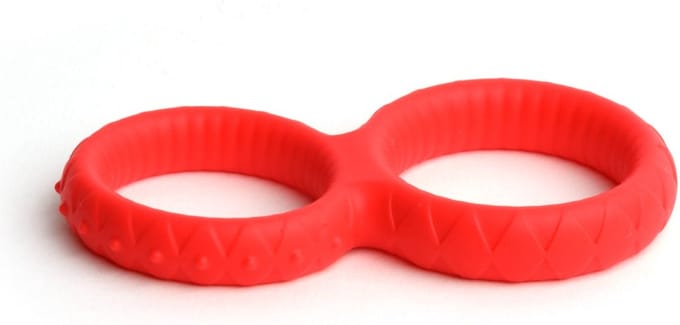 Sport Fucker - Enigma Ring - Siliconen Cockring - Rood