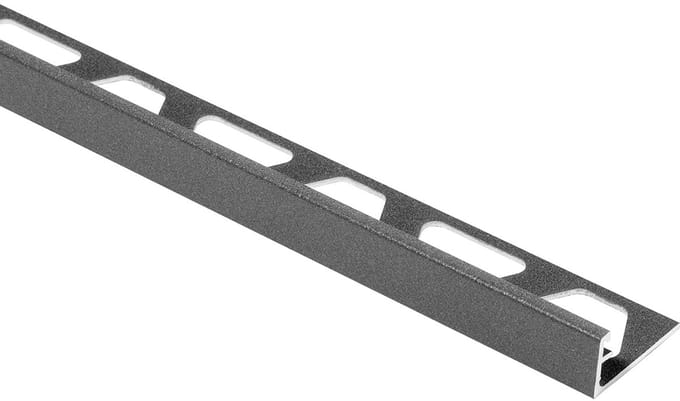 Schlüter Jolly TSG tegelprofiel structuur aluminium grijs 8 mm x 300 cm