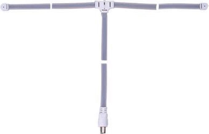 ETT - FM-DAB+ Di-pool Radio Antenne - F- en Coax Connector