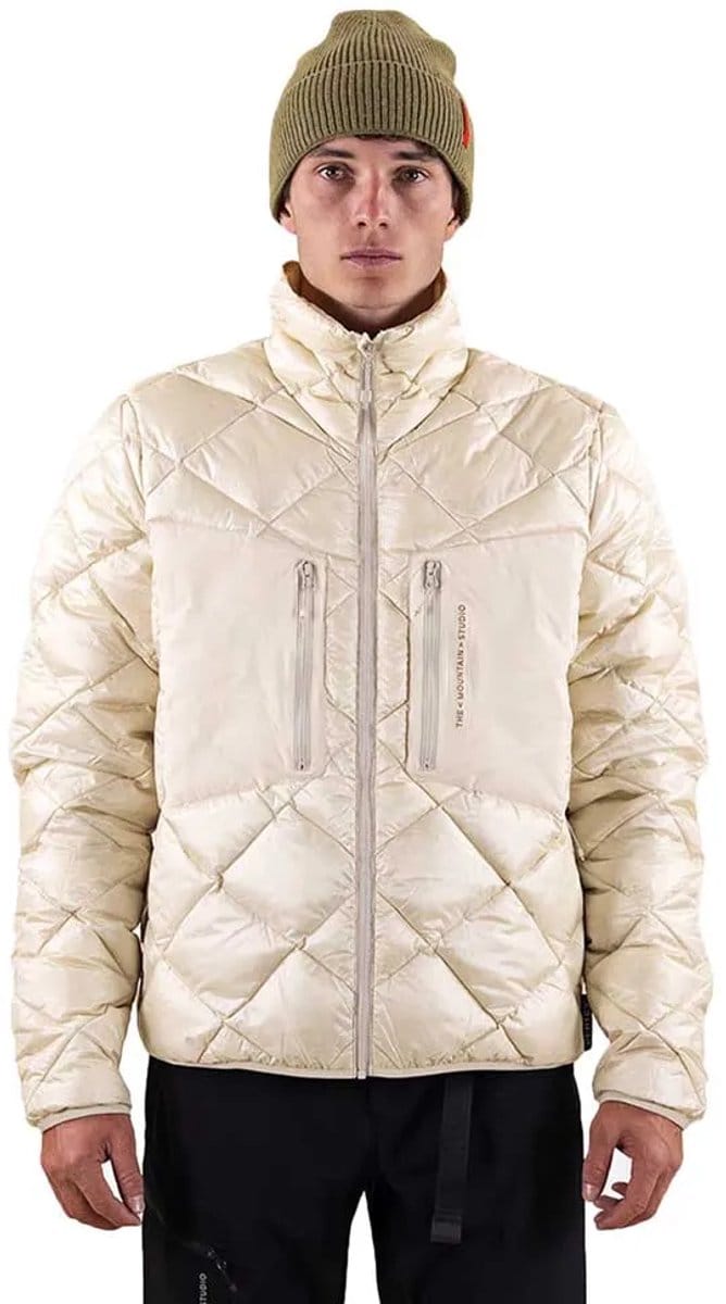 The Mountain Studio Pertex Tecno Donzen Jas Beige S Man