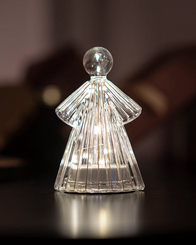 Sirius - LED-engel van glas 'Albert'