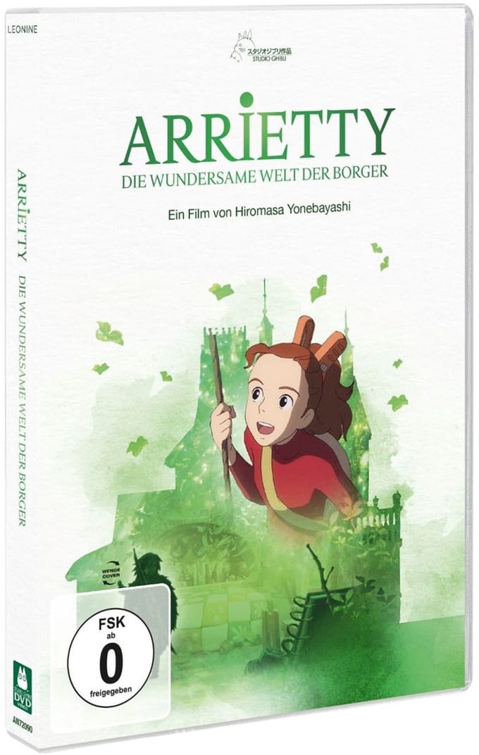 Leonine Arrietty - Die wundersame Welt der Borger DVD Duits, Japans