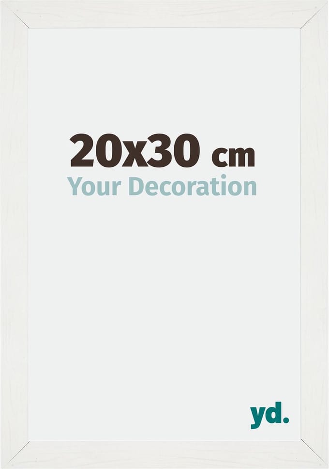 Your Decoration - Fotolijst 20x30 cm - MDF - Wit Geveegd - Mura
