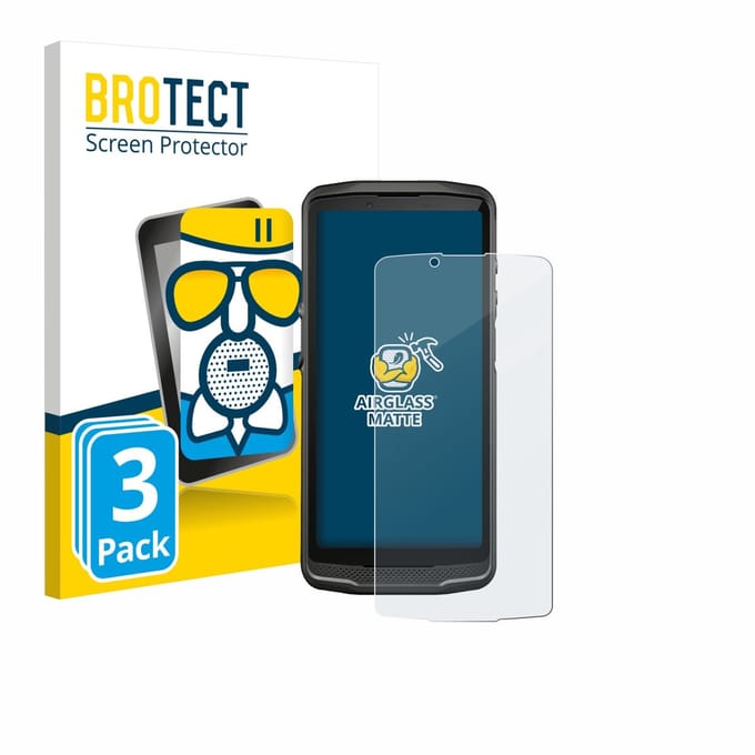 BROTECT - Screenprotector voor Crosscall Core M6 - Folie Beschermfolie Beschermglas matte 3 Stuks