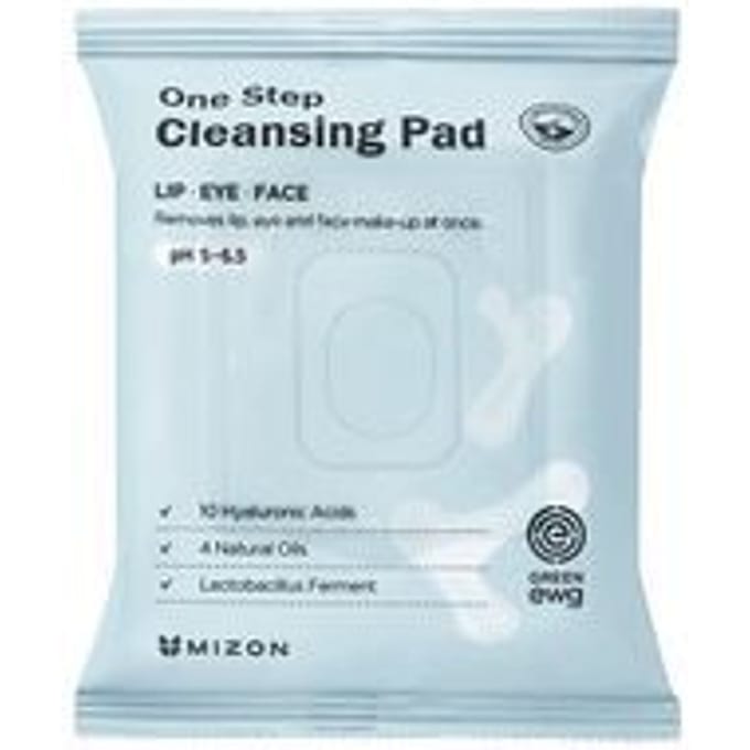 Mizon, One Step Cleansing Pads, 30 stuks, 85g (2.99oz) white