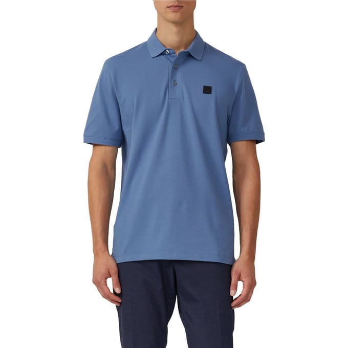 s.Oliver  Poloshirts Blue Taglia: M | Polo Outlet | Uomo | Blu