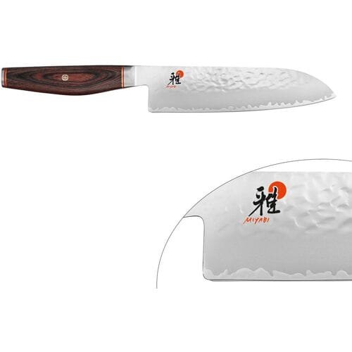 MIYABI 6000 MCT - Santoku - Lemmet: 180mm