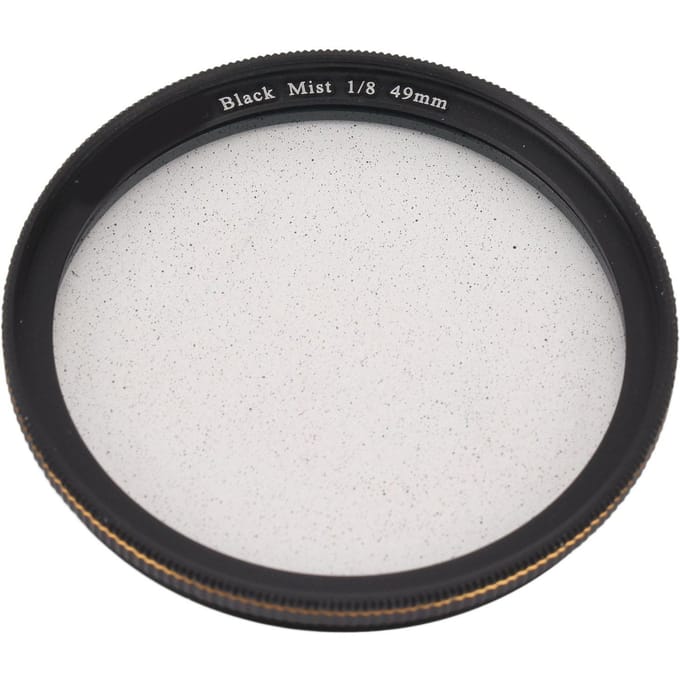 Lightdow 18 Camera Black Mist Filter Zachte Focus Optisch Glas Camerafilter Lens voor Video 49mm white