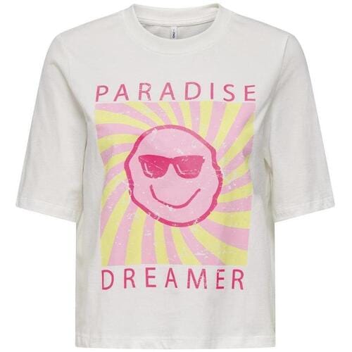 T-shirt Korte Mouw Kids Only Carty-sun