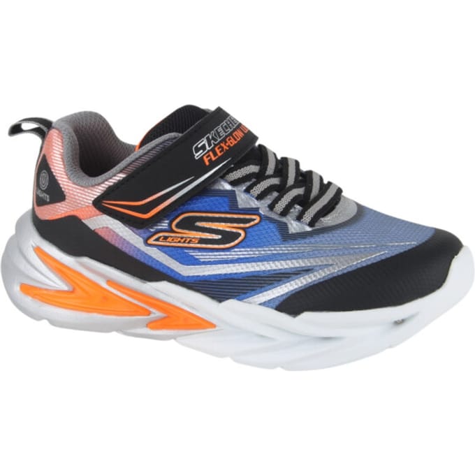 Skechers FLEX-GLOW ULTRA Jongens Sneakers - Zwart