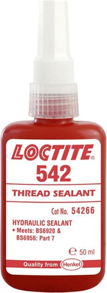 Loctite afdichtmiddel - 542 - 50 ml tube - Hydraulic Seal