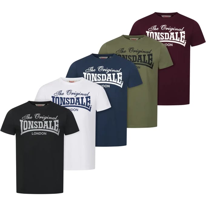 T-shirt Lonsdale Fittonhill (x5)