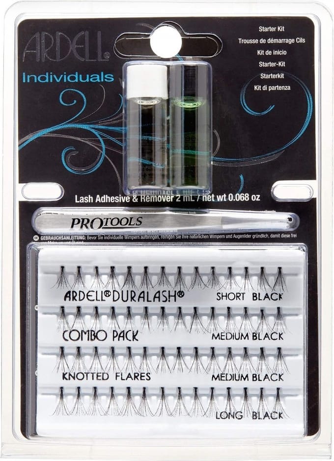 Ardell Duralash Individuals Starter Kit Knotted - Bevat 56 nepwimpers - Maak je eigen aangepaste wimperlook